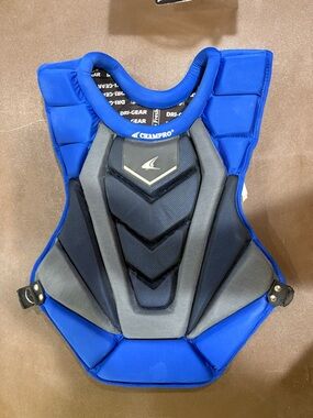 Champro Kids Blue and Gray Chest Protector